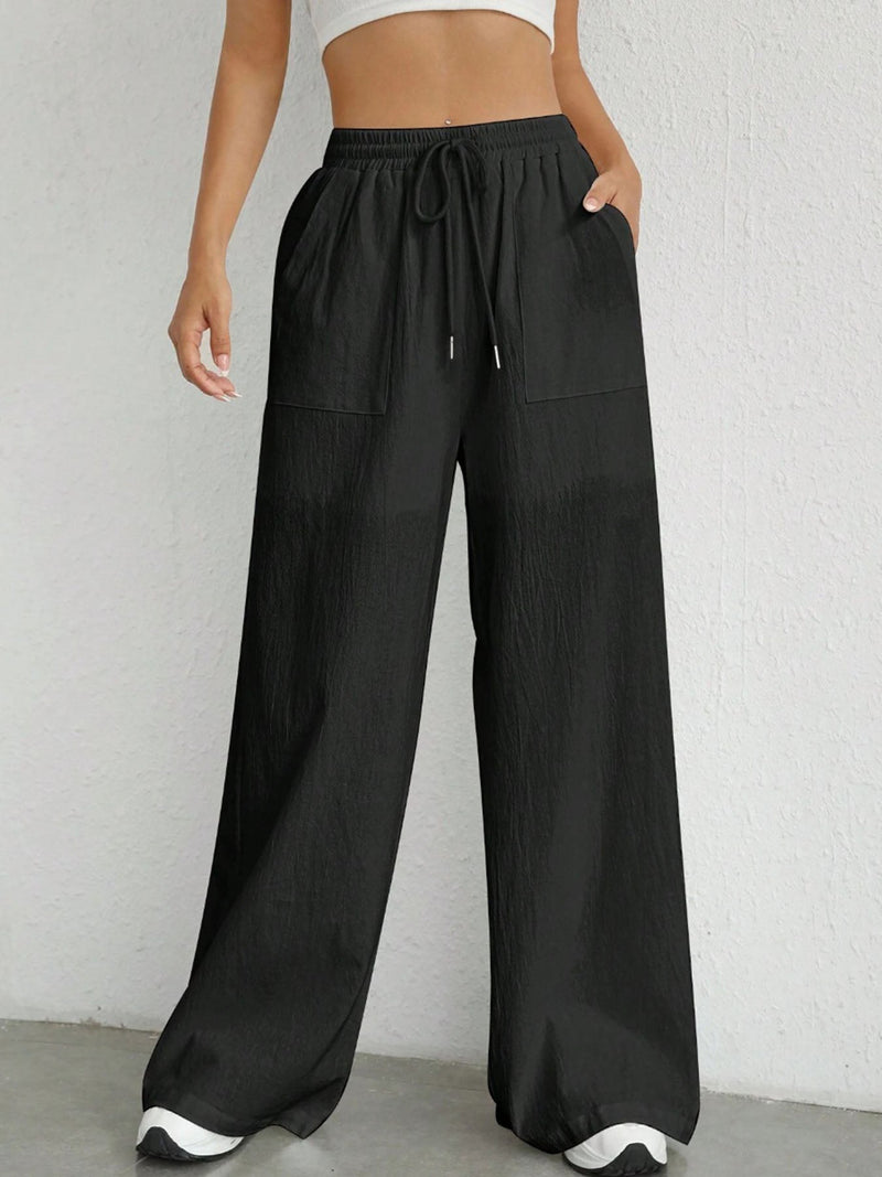 Drawstring Pocket Pants