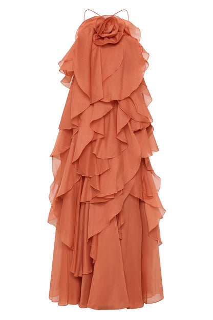 Tartar Castle Stacks Maxi Dress