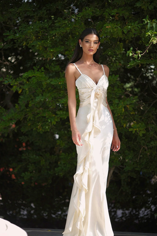 Satin Slip Maxi Dress
