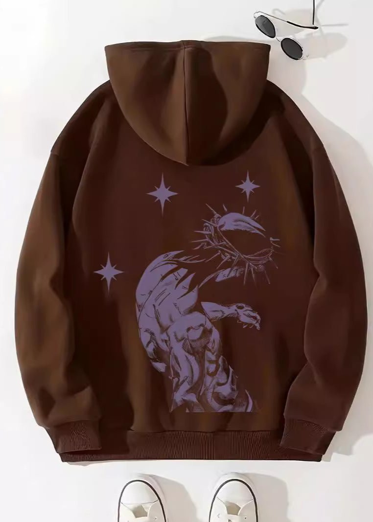 Faith-inspired Hooded Sweatshirt - 