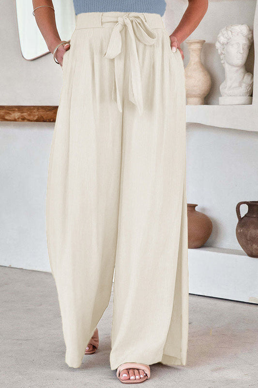 Thin Section Color Summer Wide Leg Pants