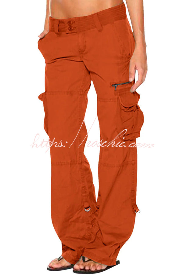Tactical Active Loose Multi-pockets Cargo Pants