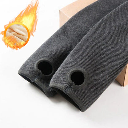 Warm Fleece Lined Super Thick Warm Leggings Winter Spandex Ribbed Slim Pattern Leggins Winter High Waist Basic Pants