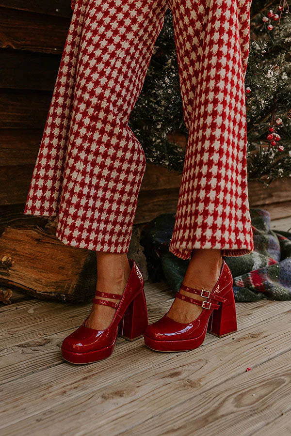 Mary Jane French High-heeled Shoes