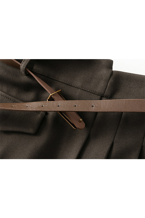 High-waisted Slimming Crotch-covering Ins Super Hot Pleated Skirt