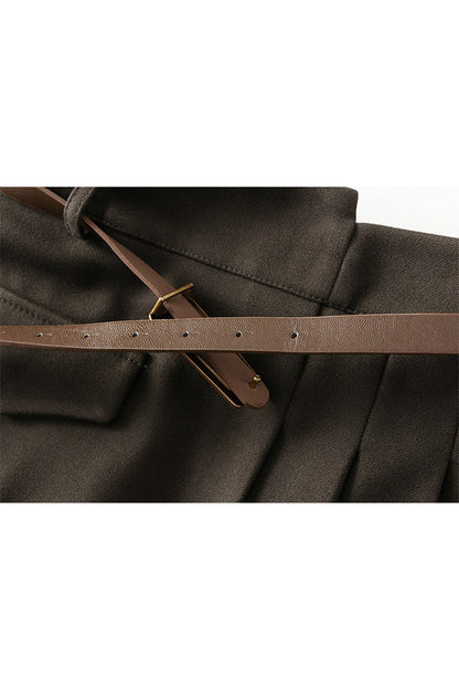 High-waisted Slimming Crotch-covering Ins Super Hot Pleated Skirt
