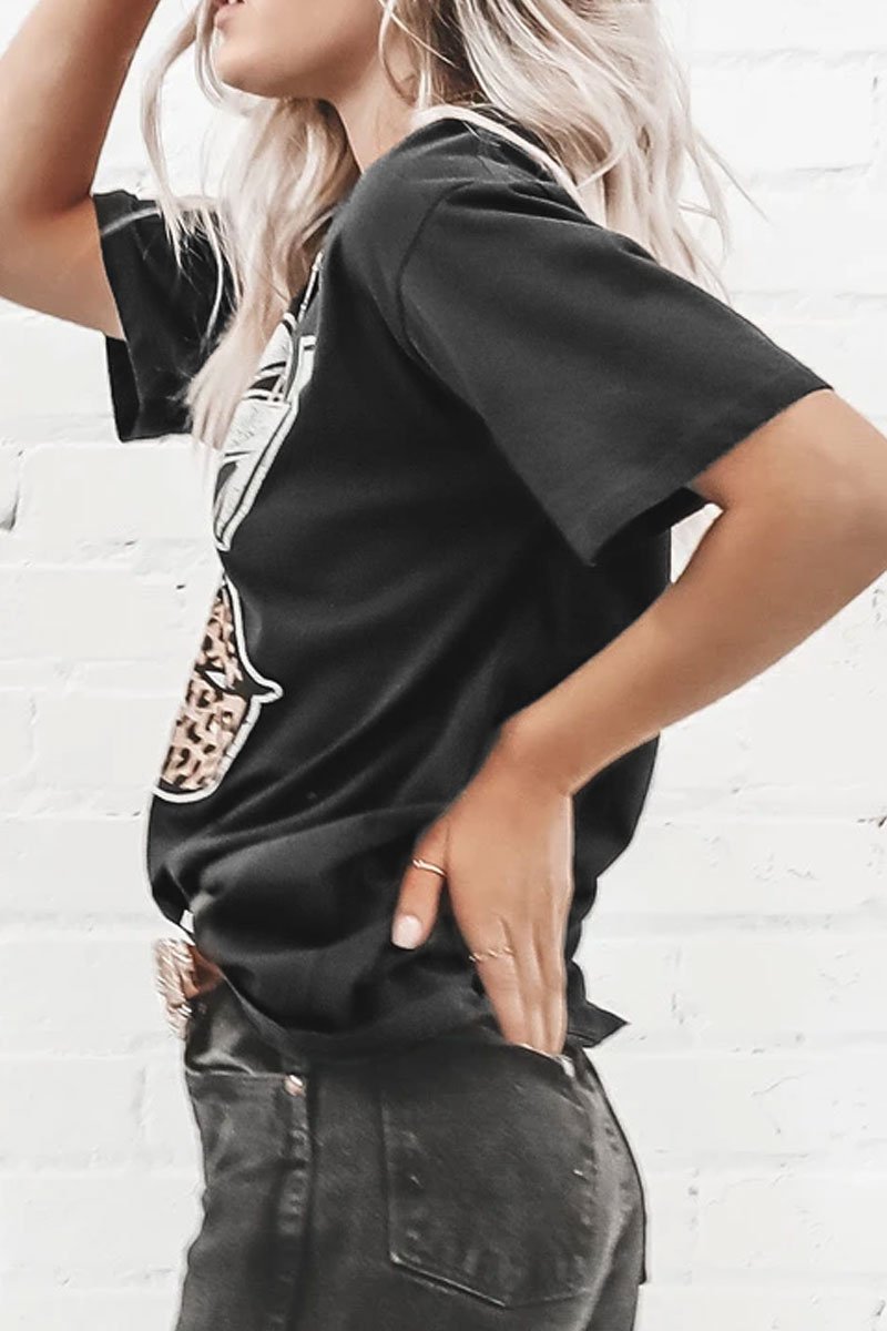 Print Grey T-shirt