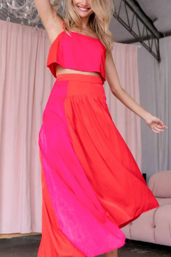 Color Matching Two-piece Set