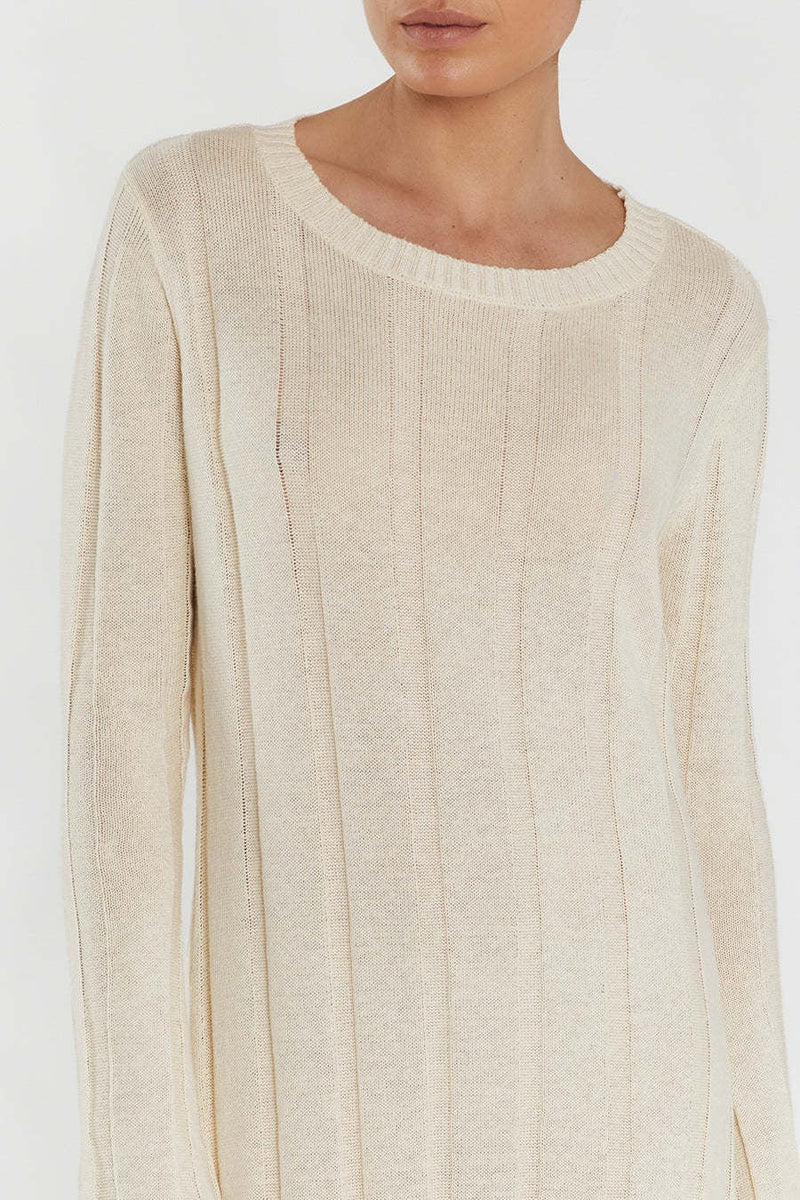 A Line Maxi Sweater Dress