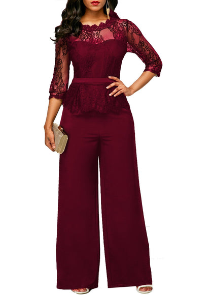Summer Clothing Dunhuang Lace Jumpsuit