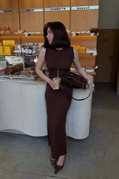 Tank Split Maxi Dress