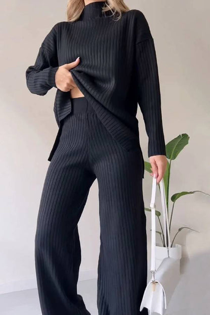 Slit Two-piece Set