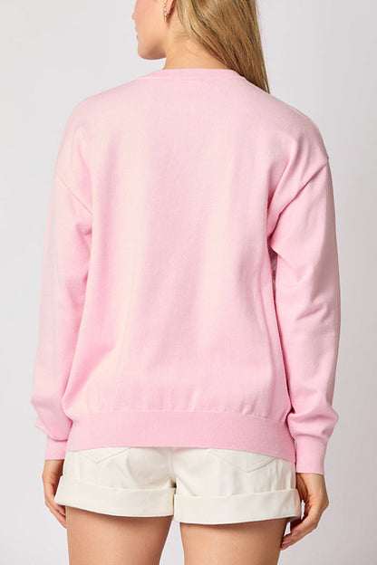 Christmas Soldier Sequined Sweatshirt