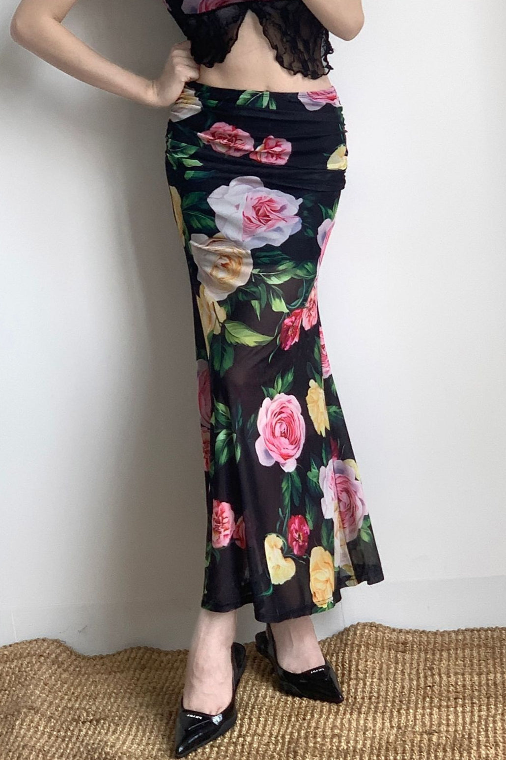 Holiday Slim Low Waist Hip Skirt