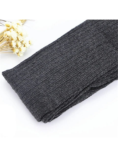 Autumn Winter ’s Skinny Slim Stretch Knitted Leggings High Waist Ribbed Warm Pants Trousers 2025fashion