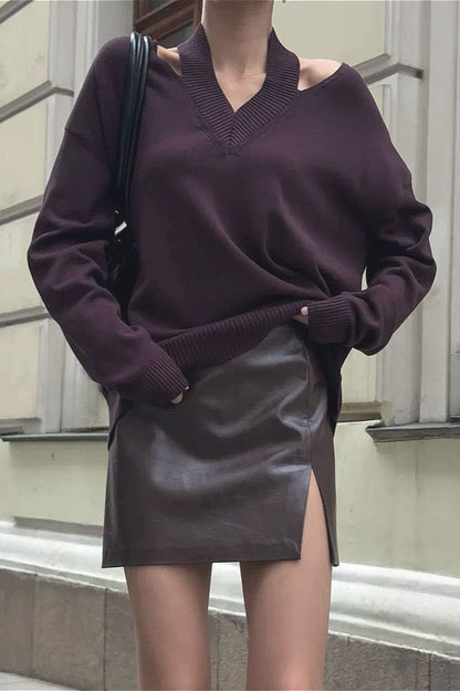 Halter Off Shoulder Blouse