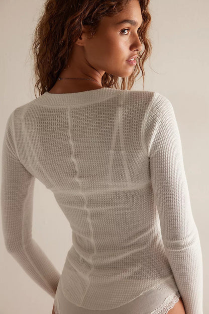 Single-button Fitted Long-sleeve Knit Cardigan