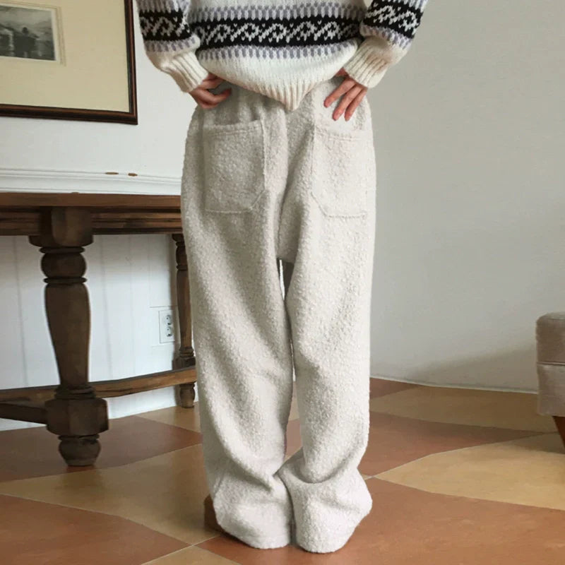A Vintage Style Pants with Delicate Timeless Details