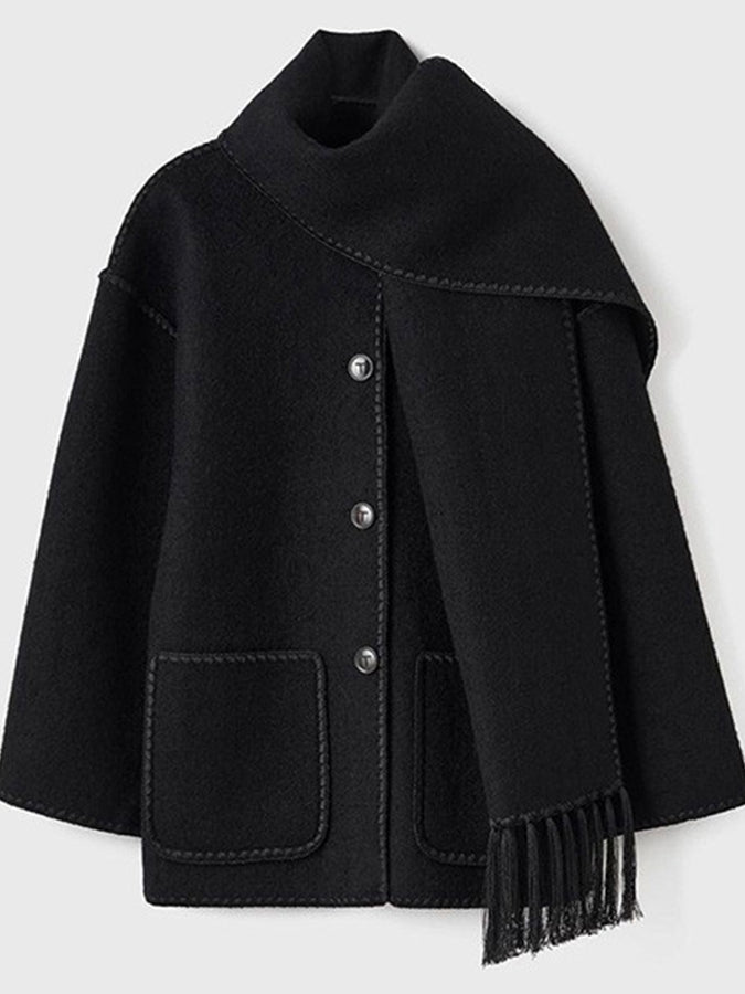 Scarf Tassel Coats