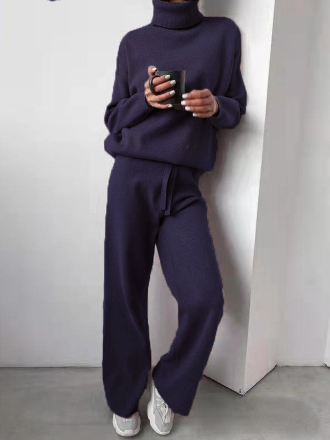 Long Sleeves Top and Pants Two Pieces Sets