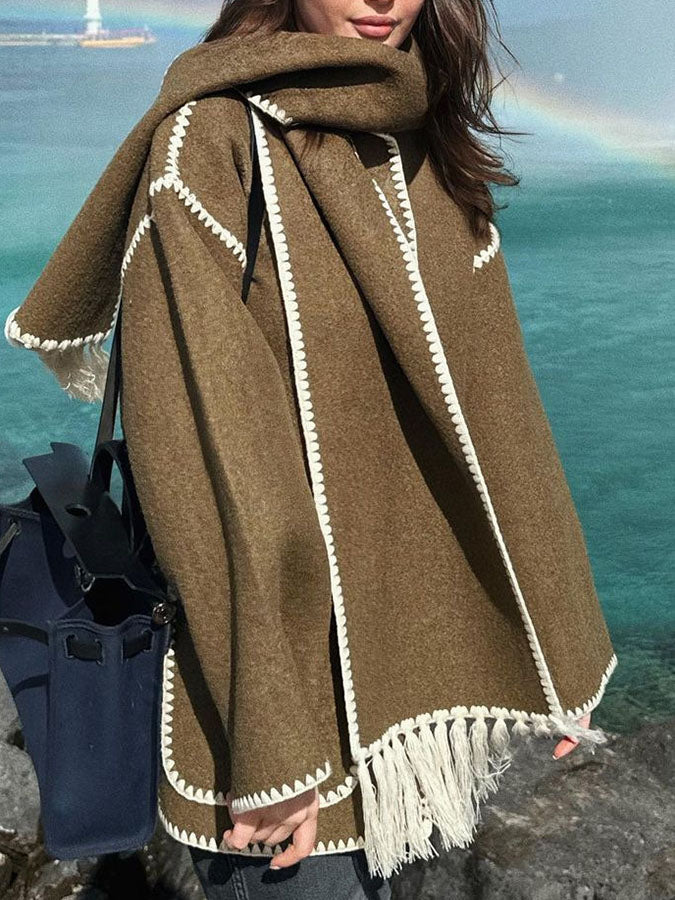 Scarf Tassel Coats