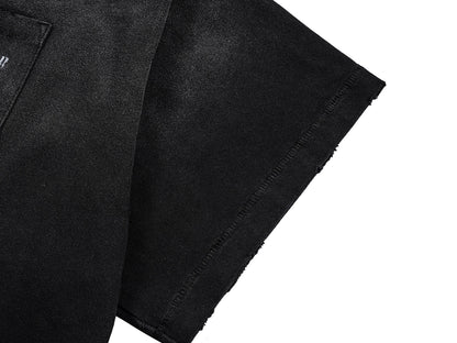 Underwater Black Techwear Pocket T-shirt