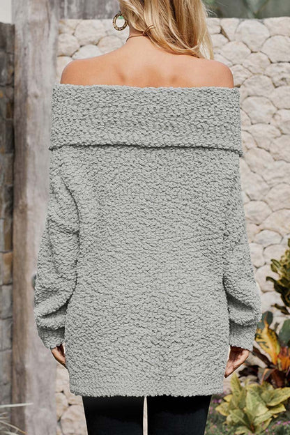 Off Shoulder Sweaters