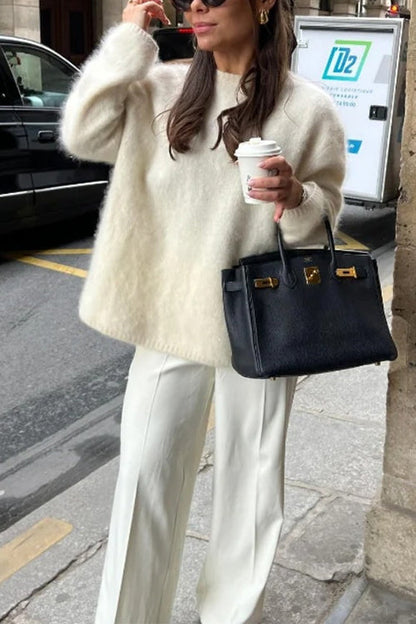 Crewneck Pullover Sweater