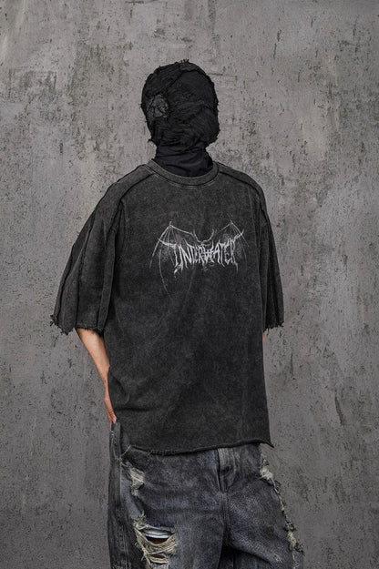 Raw Edge Gothic Washed T-shirt