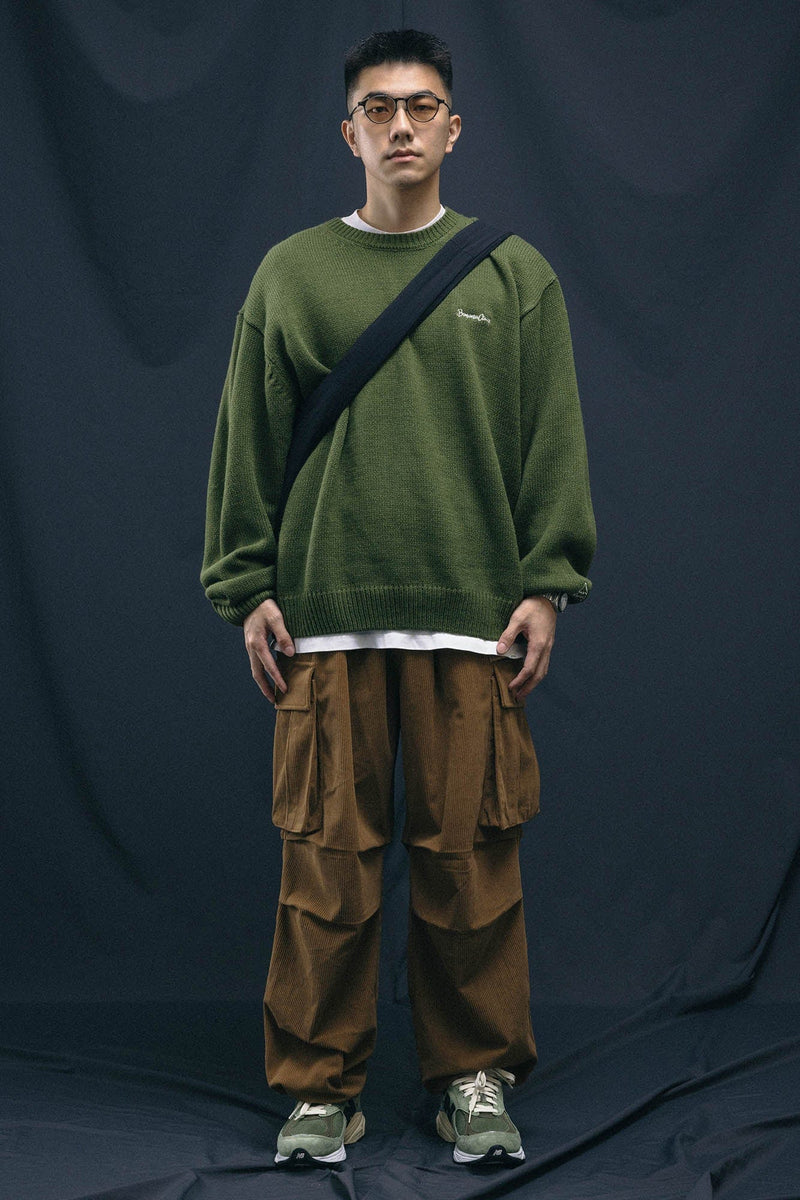 Basic Knit Pullover Sweater