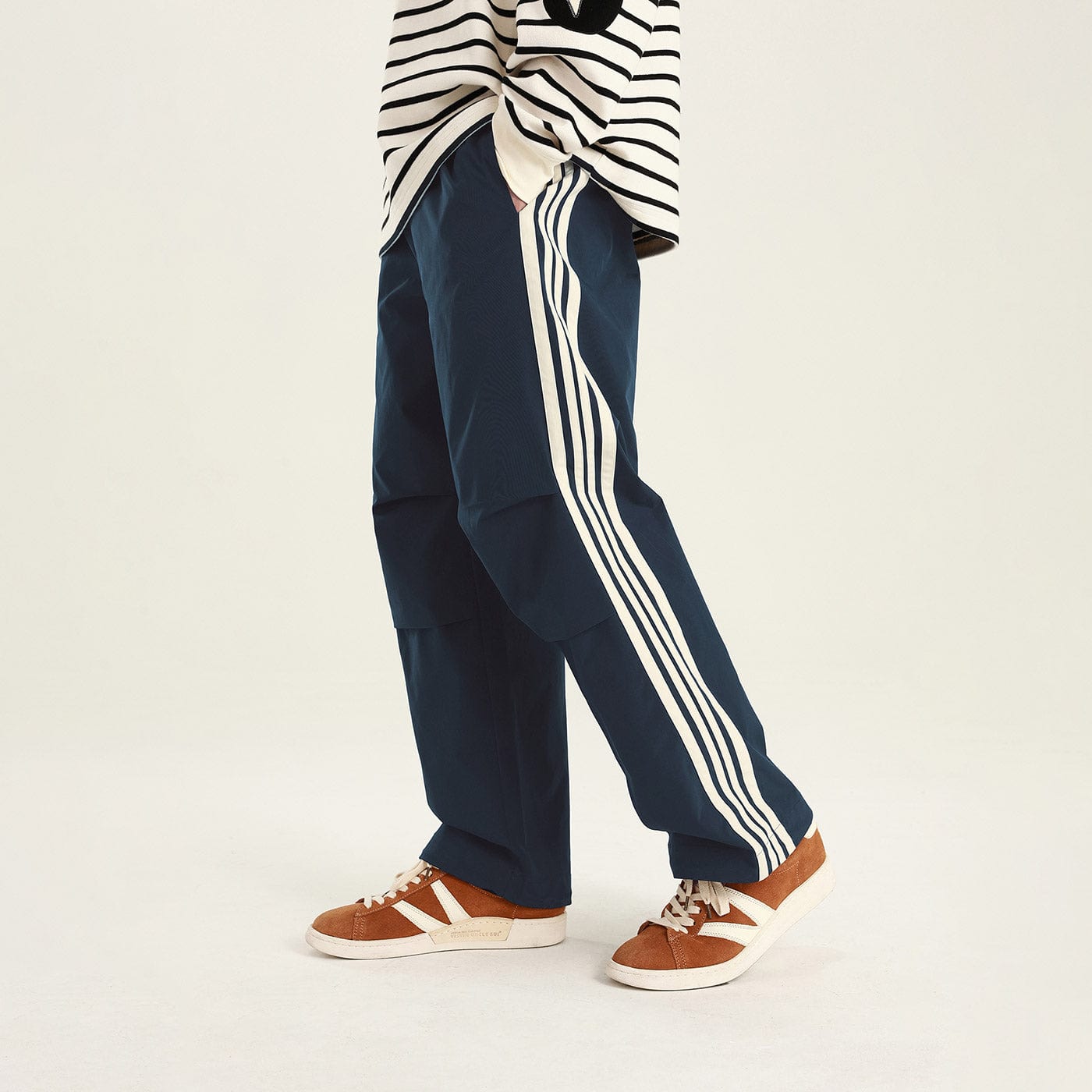 Side Striped Athletic Pants