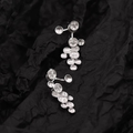 Dangling Silver Earrings