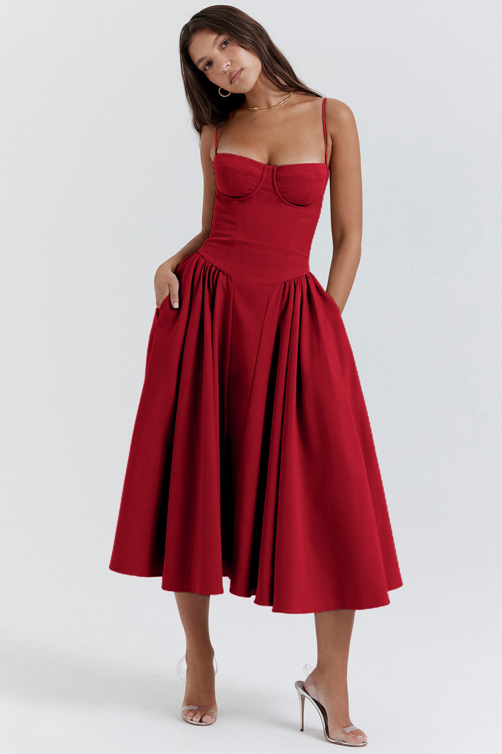 Cami Bodycon Midi Dress