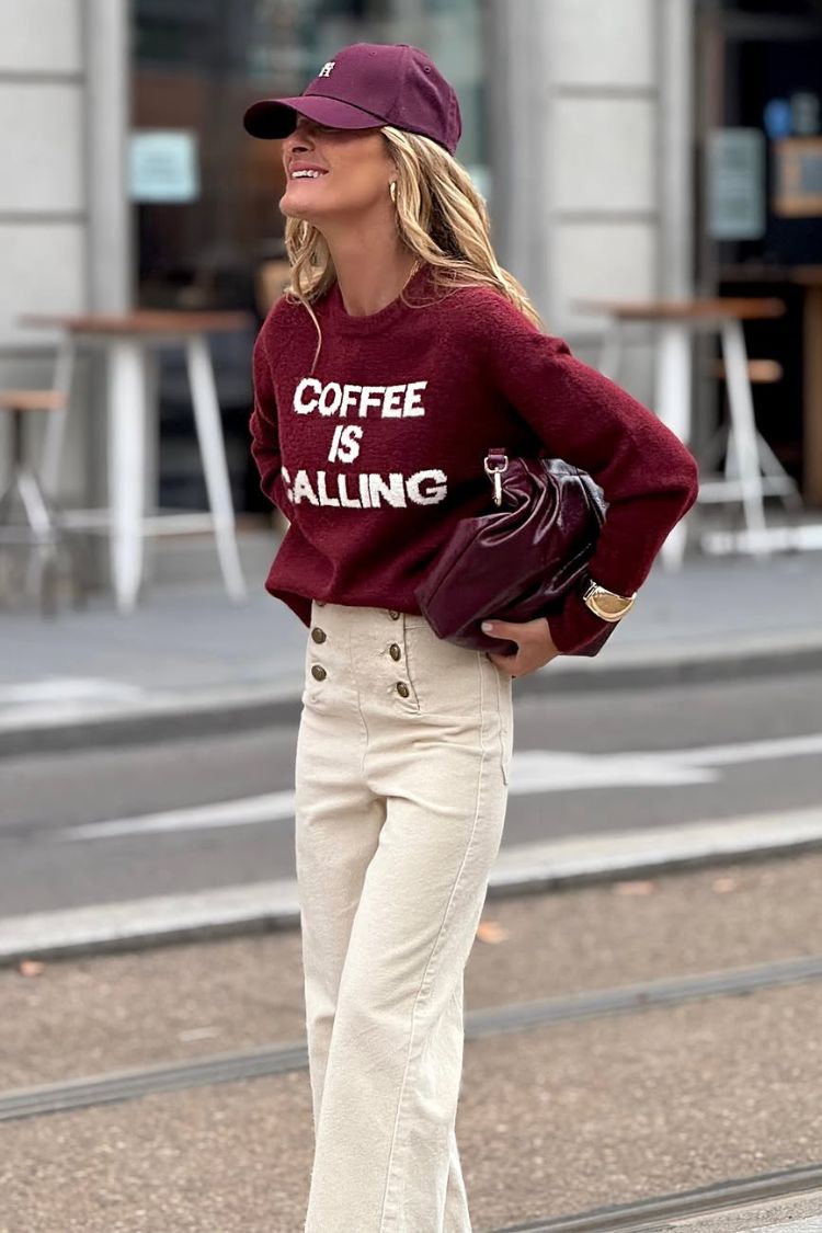Coffee Is Calling Sweater