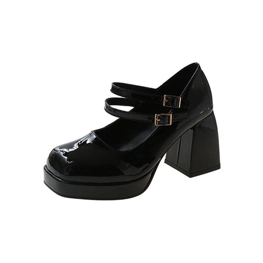 Mary Jane French High-heeled Shoes