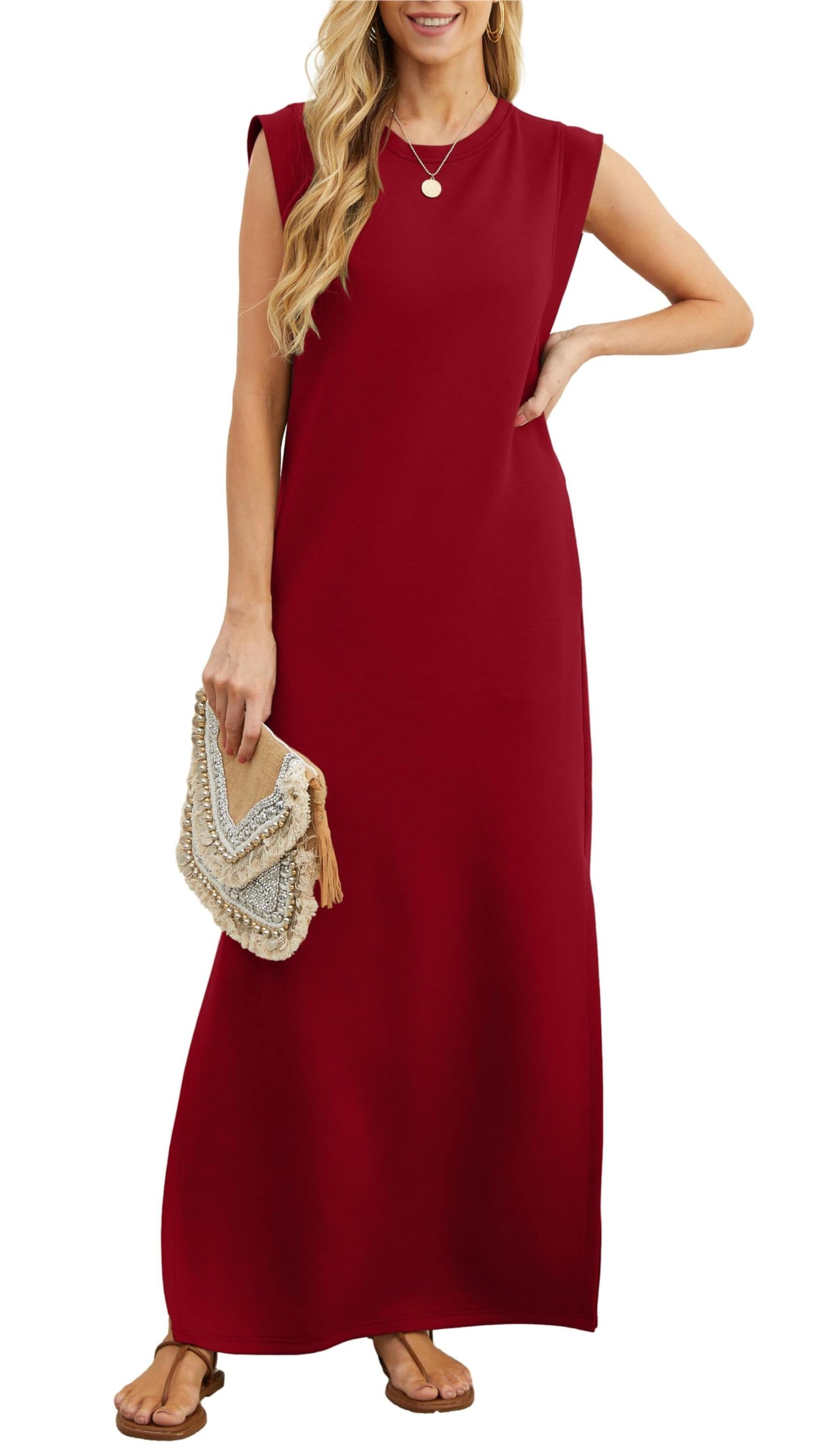 Ninalee - Relaxed Flow Split Maxi Dress