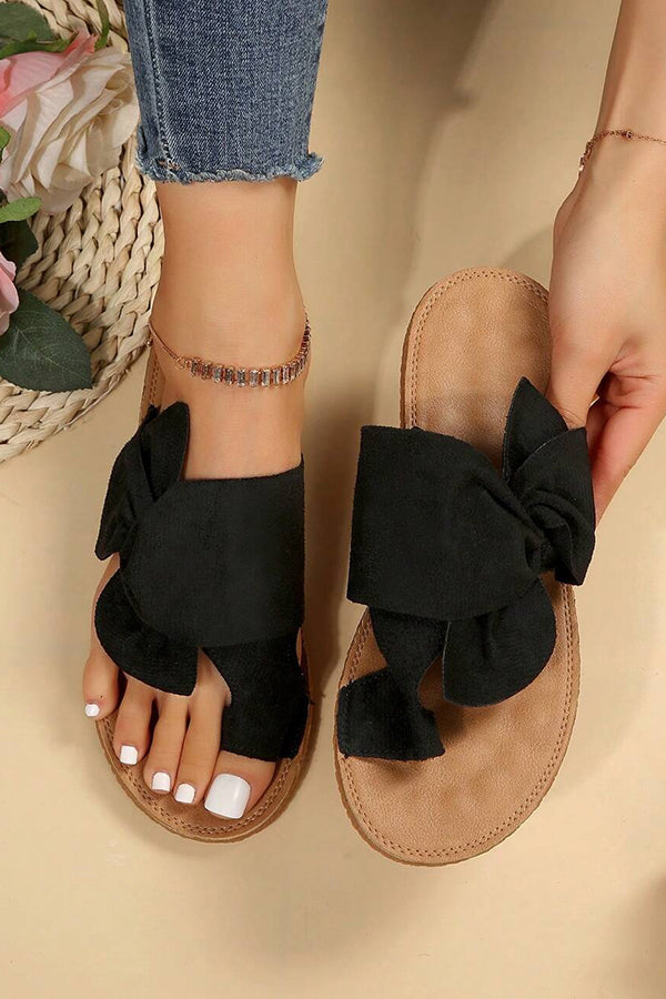 Bow Soft Bottom Beach Sandals