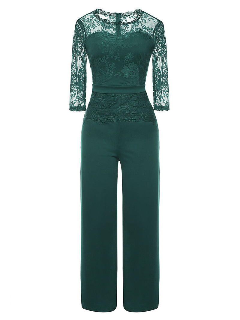 Summer Clothing Dunhuang Lace Jumpsuit
