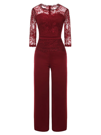 Summer Clothing Dunhuang Lace Jumpsuit