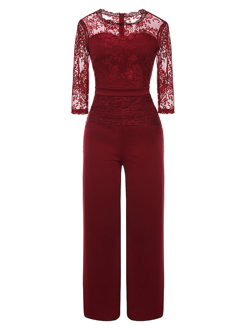 Summer Clothing Dunhuang Lace Jumpsuit