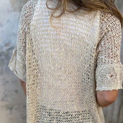 Maisie - Open-weave Knit Cardigan