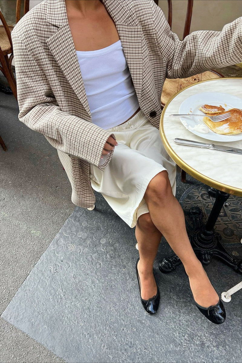 Plaid Business Blazer Coat