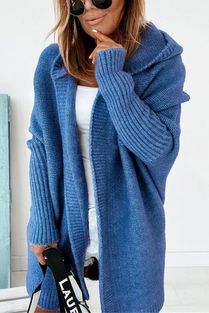 Fall for Nyc Hooded Cardigan