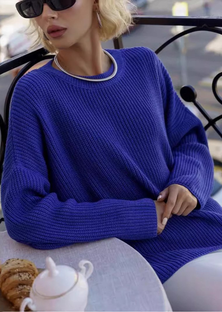 Effortlessly - Round Neck Loose Sweater