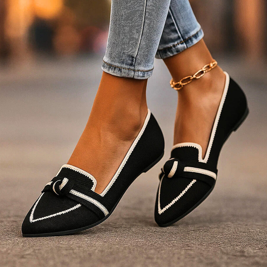 Valentina Knit Flats