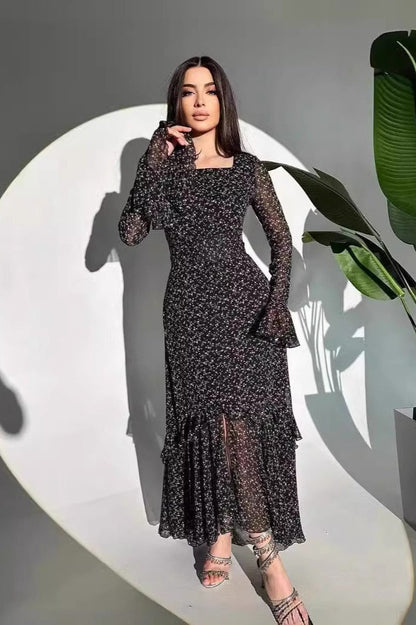 Print Maxi Dress