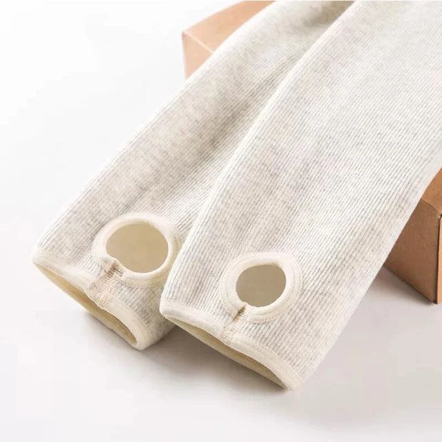 Warm Fleece Lined Super Thick Warm Leggings Winter Spandex Ribbed Slim Pattern Leggins Winter High Waist Basic Pants