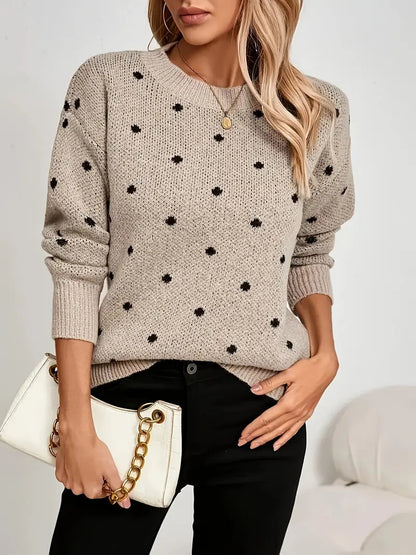 Comfortable Round Neck Sweater