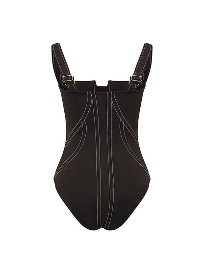 Pocket One Piece Swimsuit and Pants