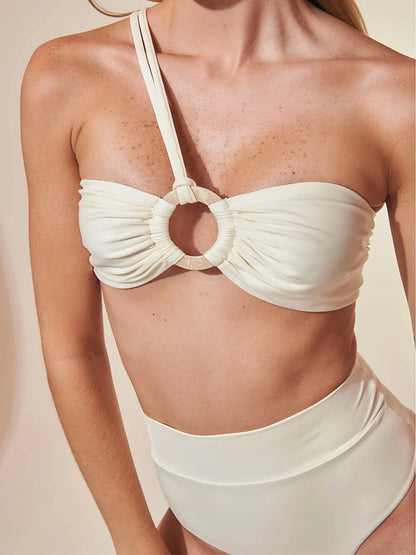 Halter Neck Bikini and Crochet Pants